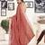 Red cotton zari screen printed casual, work and ceremony ready to wear saree with blouse