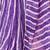 Purple georgette lace screen printed leheriya casual, work and ceremony ready to wear saree with blouse
