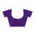 Purple georgette lace screen printed leheriya casual, work and ceremony ready to wear saree with blouse