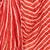Red georgette lace screen printed leheriya casual, work and ceremony ready to wear saree with blouse