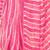 Pink georgette lace screen printed leheriya casual, work and ceremony ready to wear saree with blouse