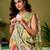 Yellow and green chanderi cotton screen printed madhubani casual and work ready to wear saree with blouse