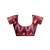 Maroon and beige pure cotton screen printed woven casual, work and festival ready to wear saree with blouse