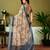 Green and cream linen zari screen printed casual and work ready to wear saree with blouse