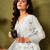 Black and off-white linen zari screen printed casual and work ready to wear saree with blouse