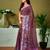 Brown linen zari screen printed casual and work ready to wear saree with blouse