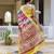 Multicolor silk zari screen printed woven ceremony, party and festive ready to wear saree with blouse