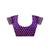 Purple silk zari screen printed woven bandhani zari work party and festive ready to wear saree with blouse