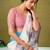 Multicolor and off-white linen zari screen printed zari work ceremony and festival ready to wear saree with blouse