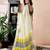 White linen zari screen printed zari work work, ceremony, party and festive ready to wear saree with blouse