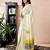 White linen zari screen printed zari work work, ceremony, party and festive ready to wear saree with blouse