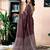 Brown chanderi cotton screen printed work, ceremony, party and festive ready to wear saree with blouse