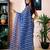 Blue chanderi cotton screen printed work, ceremony, party and festive ready to wear saree with blouse