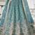 Sea green Golden Tissue Sequinse embroidery Lehenga choli with Dupatta