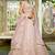 Mauve Tissue Sequinse embroidery Lehenga choli with Dupatta