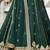 Green Georgette Sequinse embroidery Lehenga choli with Dupatta