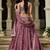 Rose gold Georgette Sequinse embroidery Lehenga choli with Dupatta