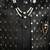 Boys satin geometric sequined embroidered sherwani set- black