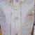 Boys satin geometric sequined embroidered sherwani set- lavender