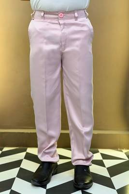 Boys satin geometric sequined mosaic design sherwani set- lilac 5