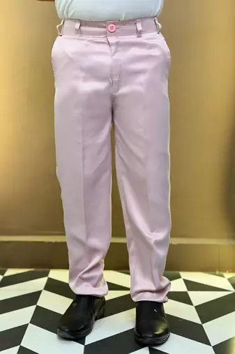 Boys satin geometric sequined mosaic design sherwani set- lilac