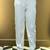 Boys satin geometric sequined mosaic design sherwani set- white