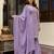 Art Silk Embroidery Kurta Sharara Set with Dupatta