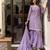 Art Silk Embroidery Kurta Sharara Set with Dupatta