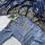 BLUE HANDWORK BEADS NECK Kurti Pant Dupatta Set