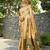 Cream heavy paithani saree in pure silk with intricate hand woven details – with unstitched blouse