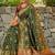 Green heavy paithani saree in pure silk with intricate hand woven details – with unstitched blouse