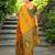 Mustard heavy paithani saree in pure silk with intricate hand woven details – with unstitched blouse