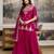 Pink New Georgette Embroidery Kurta Sharara Set with Dupatta
