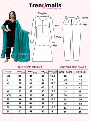Velvet Embroidery Salwar Suit Set Kurta Pant with Dupatta 6