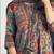 Teal Green Floral Printed Anarkali Kurta Set with Dupatta