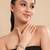 American diamond celeste curve openable bracelet