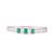 American diamond ziva emerald openable bracelet