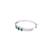 American diamond ziva emerald openable bracelet