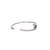 American diamond sage glint openable bracelet