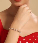 American diamond radiant luxe bracelet