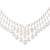 American diamond drop radiance necklace set