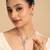 American diamond stellar grace necklace set