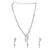 American diamond stellar grace necklace set