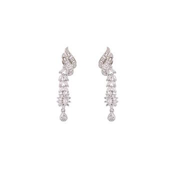 American diamond stellar grace necklace set 5