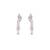 American diamond stellar grace necklace set