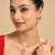 American diamond leaflet spark necklace set