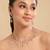 American diamond twilight drops necklace set
