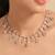 American diamond twilight drops necklace set