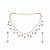 American diamond twilight drops necklace set