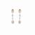 American diamond twilight drops necklace set